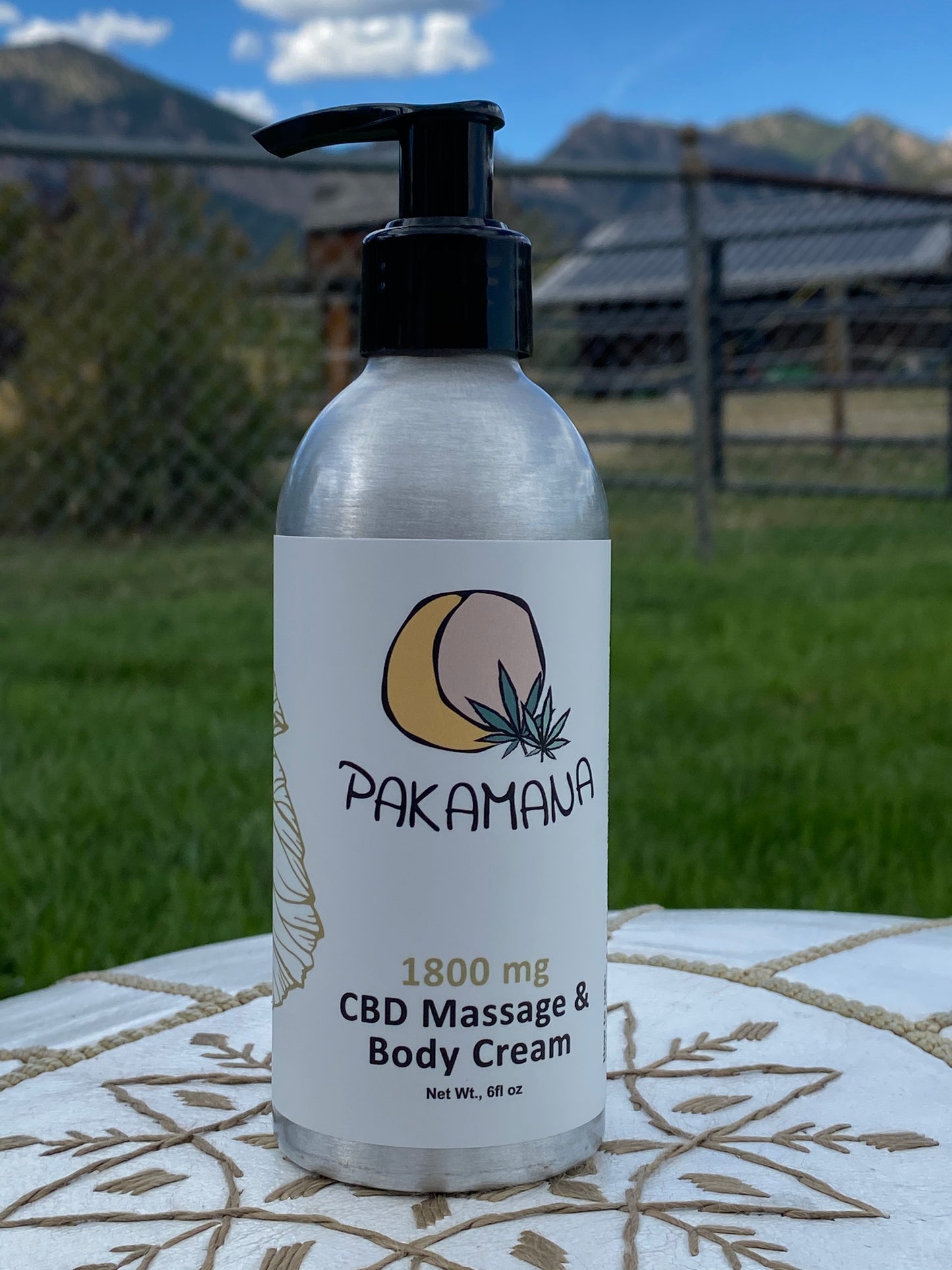 CBD Massage and Body Cream 1800mg